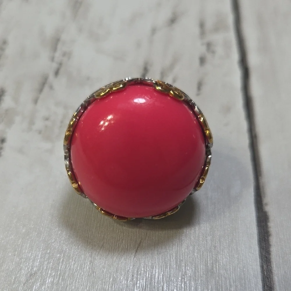 Plunder Pink and Gold Accent Ring - Picture 2 of 5
